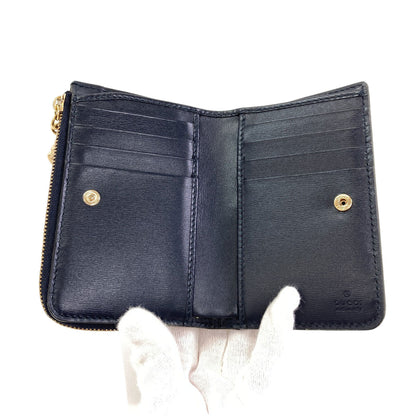 GUCCI 790036 GG pattern Bifold Wallet with Coin Pocket Canvas Ladies [Used]