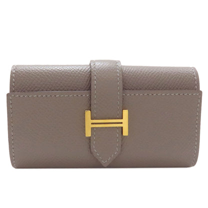 HERMES Bearn Gold Hardware key holder Epsom Ladies [Used]