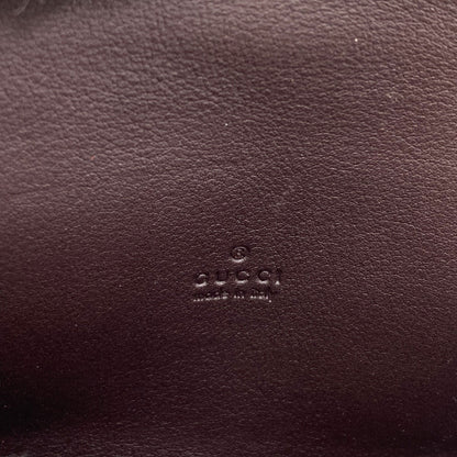 GUCCI 120965 GG signature guccissima Card Case Leather Ladies [Used]