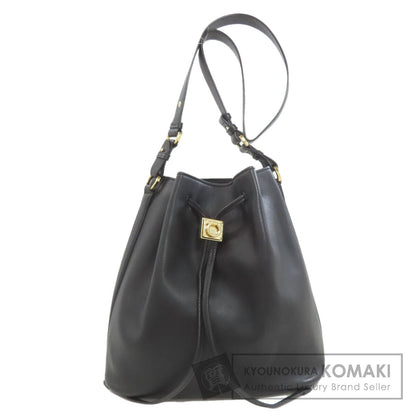Salvatore Ferragamo logo Shoulder Bag Calf Ladies [Used]