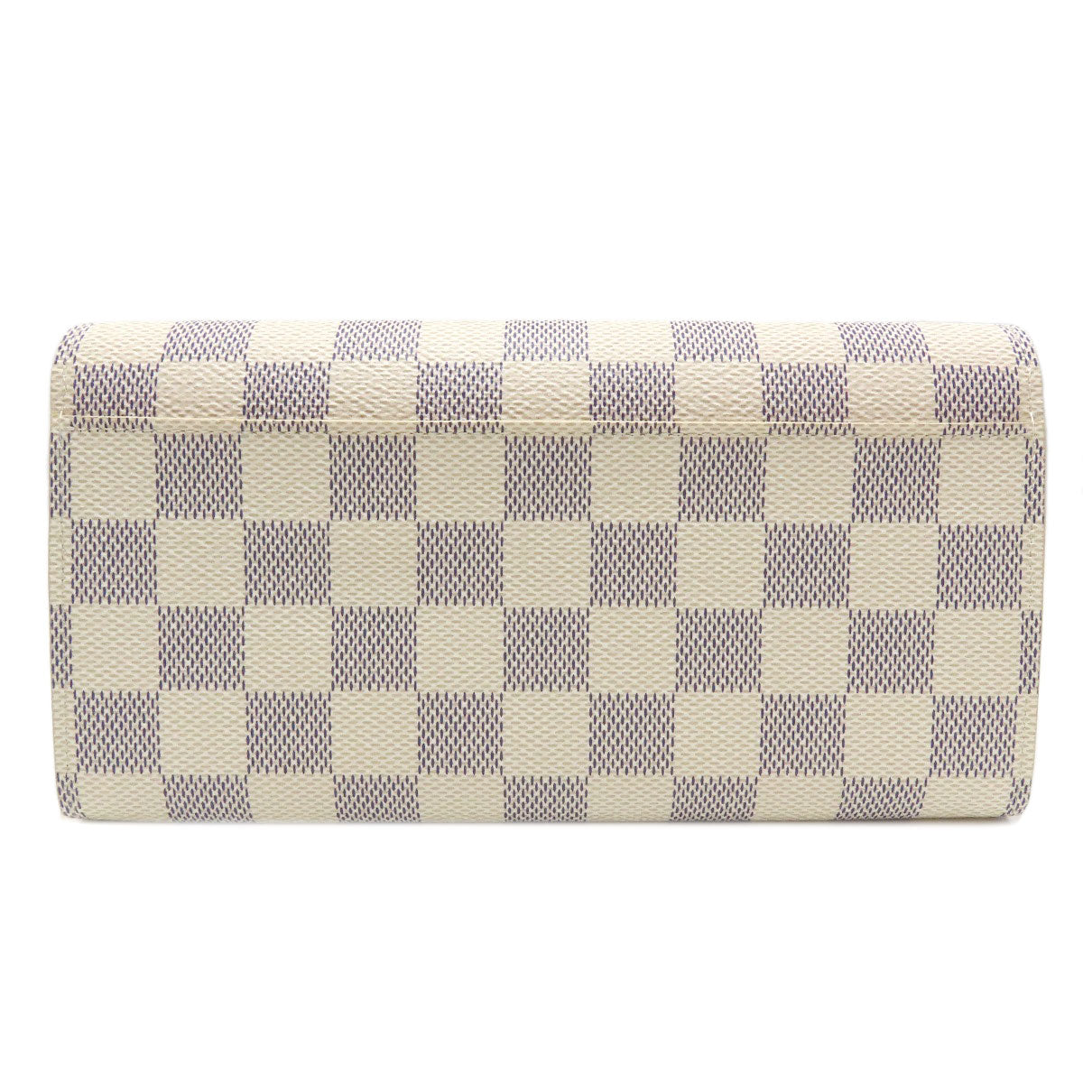 LOUIS VUITTON N63208 Portefeiulle Â· Sarah Long wallet (with coin pocket) Damier canvas Ladies [Used]