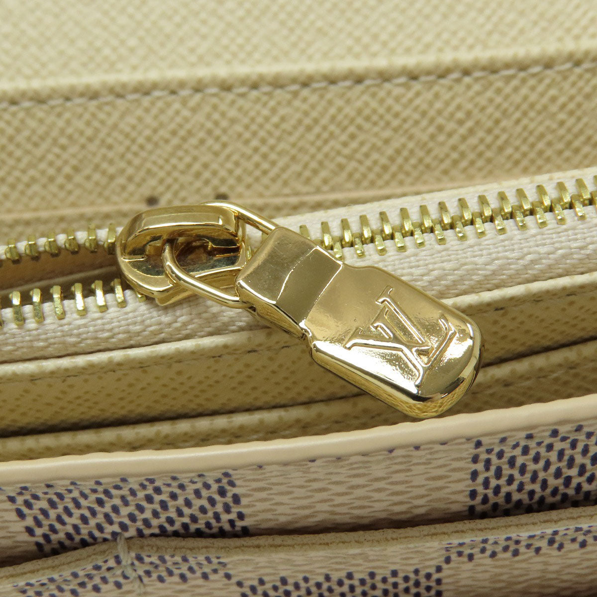 LOUIS VUITTON N63208 Portefeiulle Â· Sarah Long wallet (with coin pocket) Damier canvas Ladies [Used]