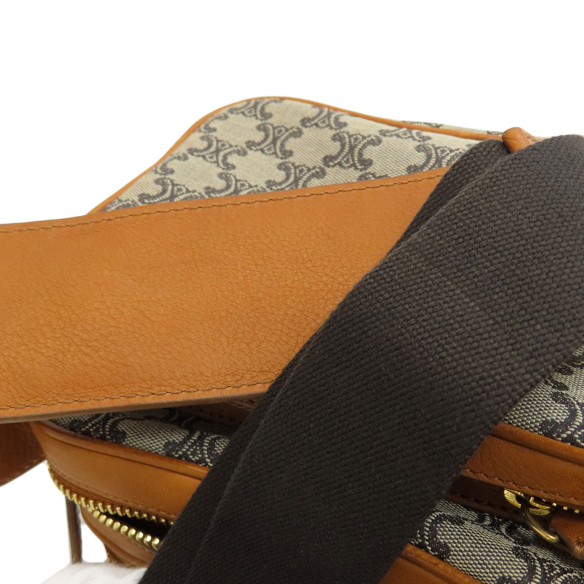 CELINE Macadam pattern Shoulder Bag Canvas Ladies [Used]