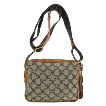 CELINE Macadam pattern Shoulder Bag Canvas Ladies [Used]