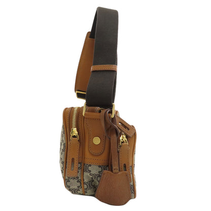 CELINE Macadam pattern Shoulder Bag Canvas Ladies [Used]