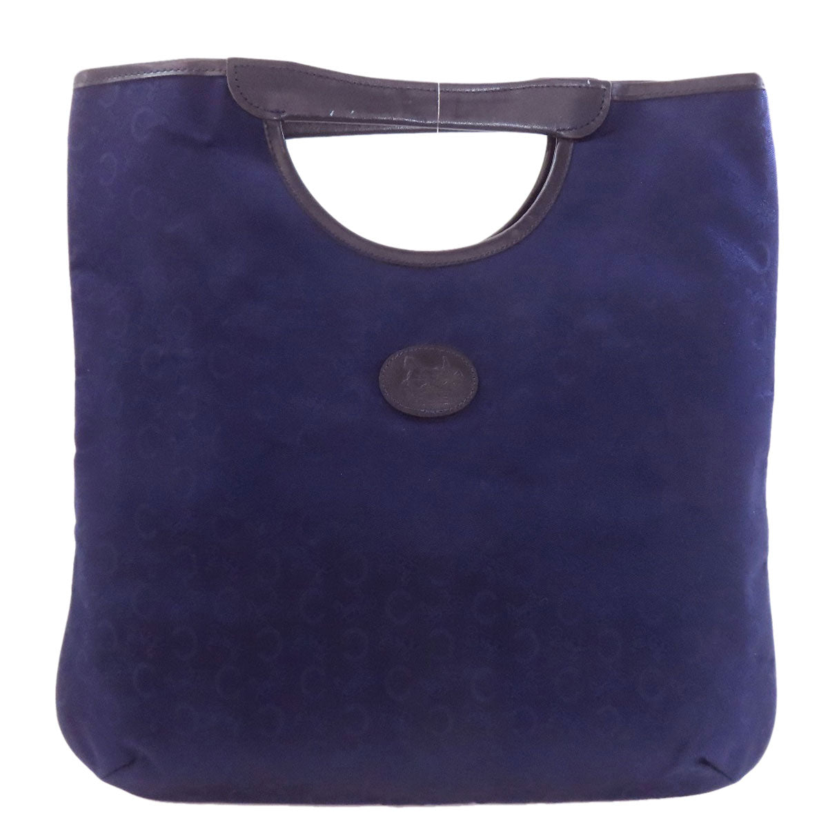 CELINE C saluki Handbag Canvas LeatherLadies [Used]