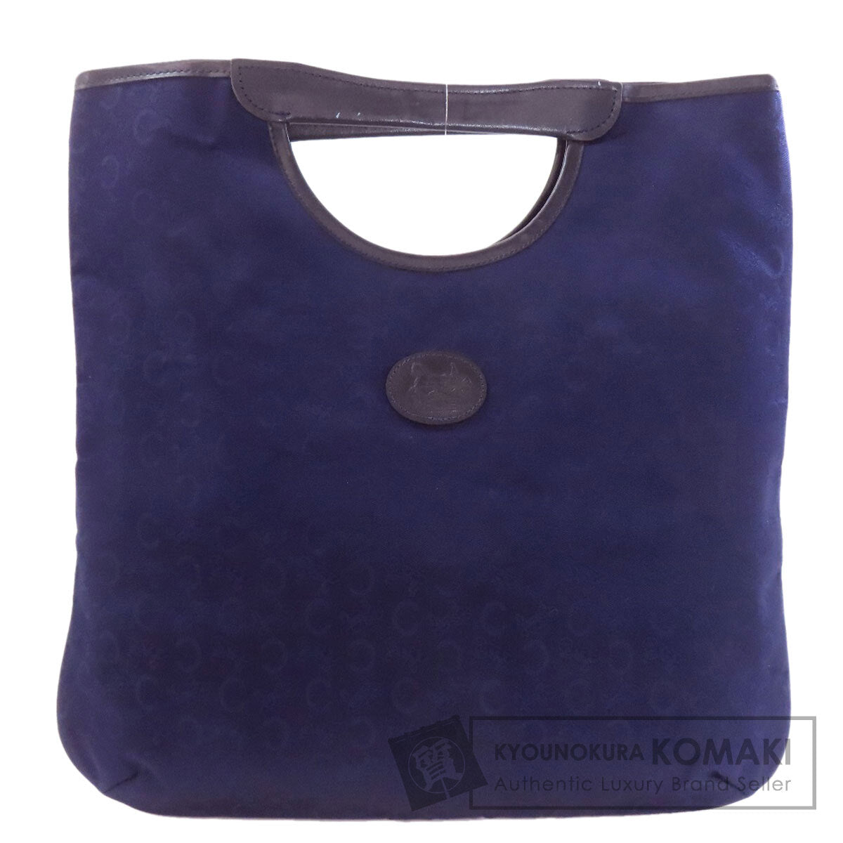CELINE C saluki Handbag Canvas LeatherLadies [Used]