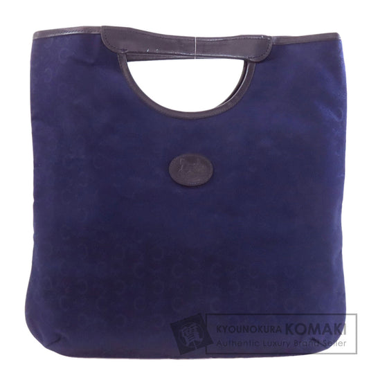 CELINE C saluki Handbag Canvas LeatherLadies [Used]