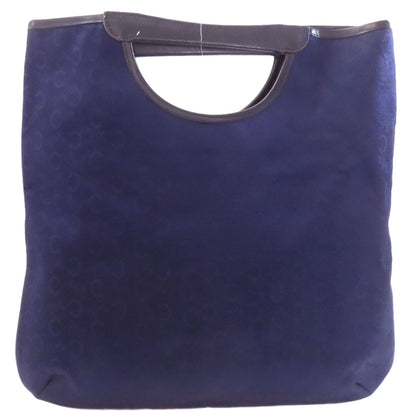 CELINE C saluki Handbag Canvas LeatherLadies [Used]