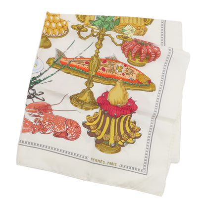 HERMES Carre90 Dinner Scarf Silk Ladies [Used]