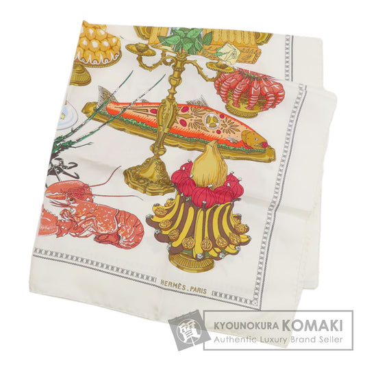 HERMES Carre90 Dinner Scarf Silk Ladies [Used]