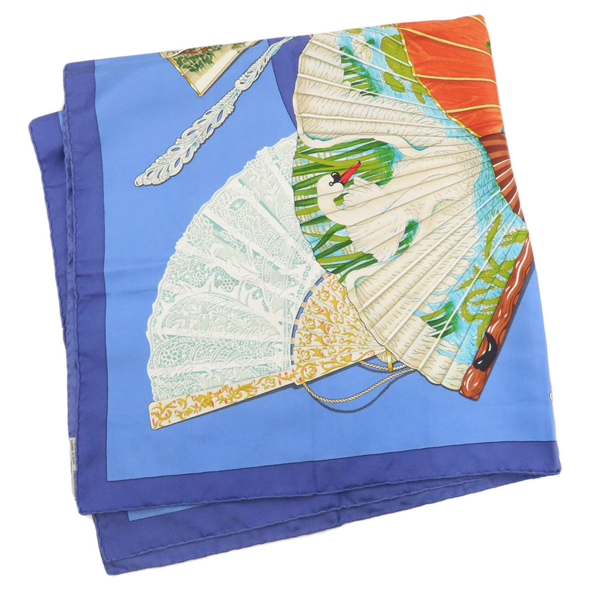 HERMES Carre90 Enchanting Breeze Scarf Silk Ladies [Used]