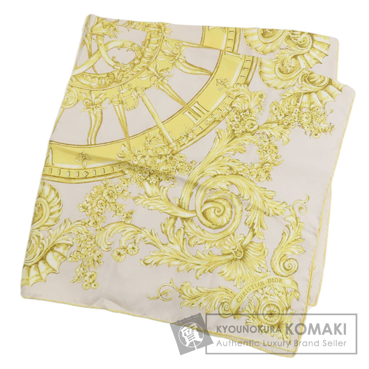 CHRISTIAN DIOR Versailles Palace 400th Anniversary Limited Edition Scarf Silk Ladies [Used]
