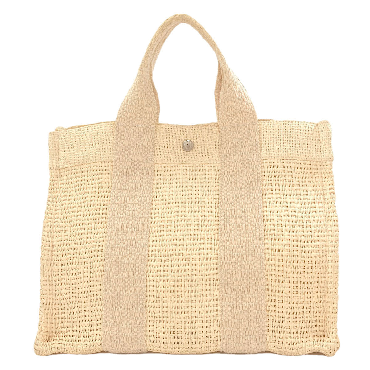 HERMES Bora Bora PM Tote Bag Straw Ladies [Used]