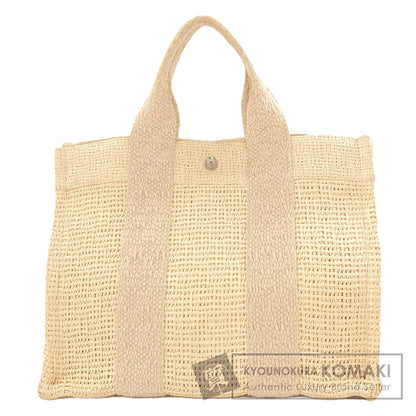 HERMES Bora Bora PM Tote Bag Straw Ladies [Used]