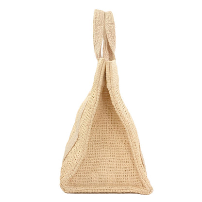 HERMES Bora Bora PM Tote Bag Straw Ladies [Used]