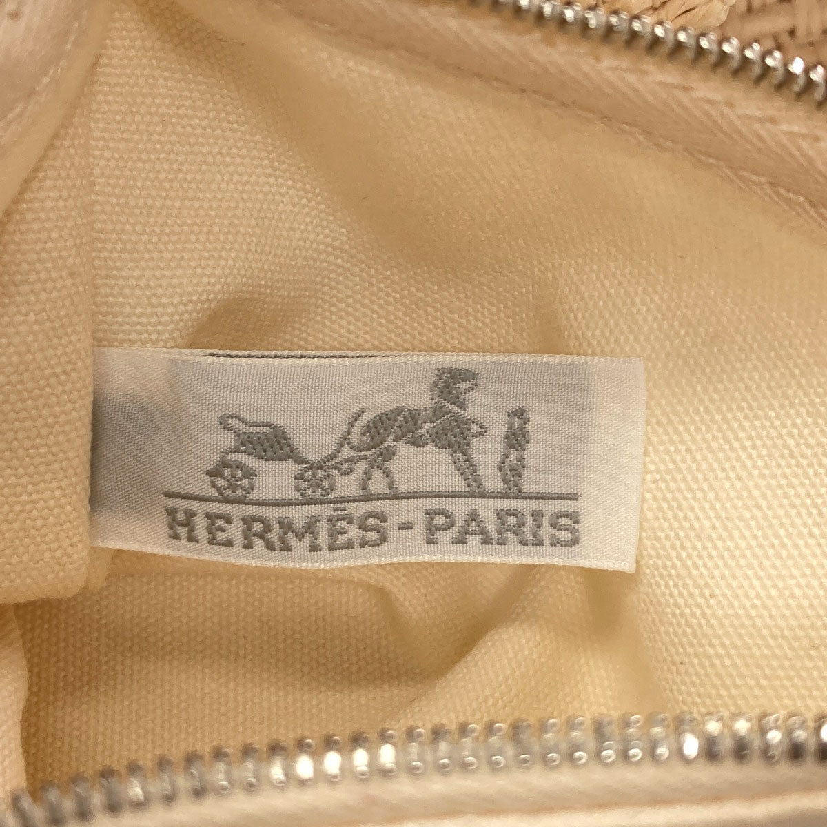 HERMES Bora Bora PM Tote Bag Straw Ladies [Used]
