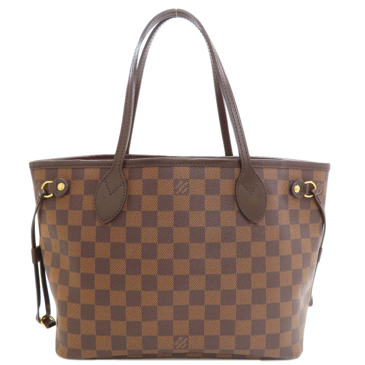 LOUIS VUITTON N51109 Never full PM Tote Bag Damier canvas Ladies [Used]