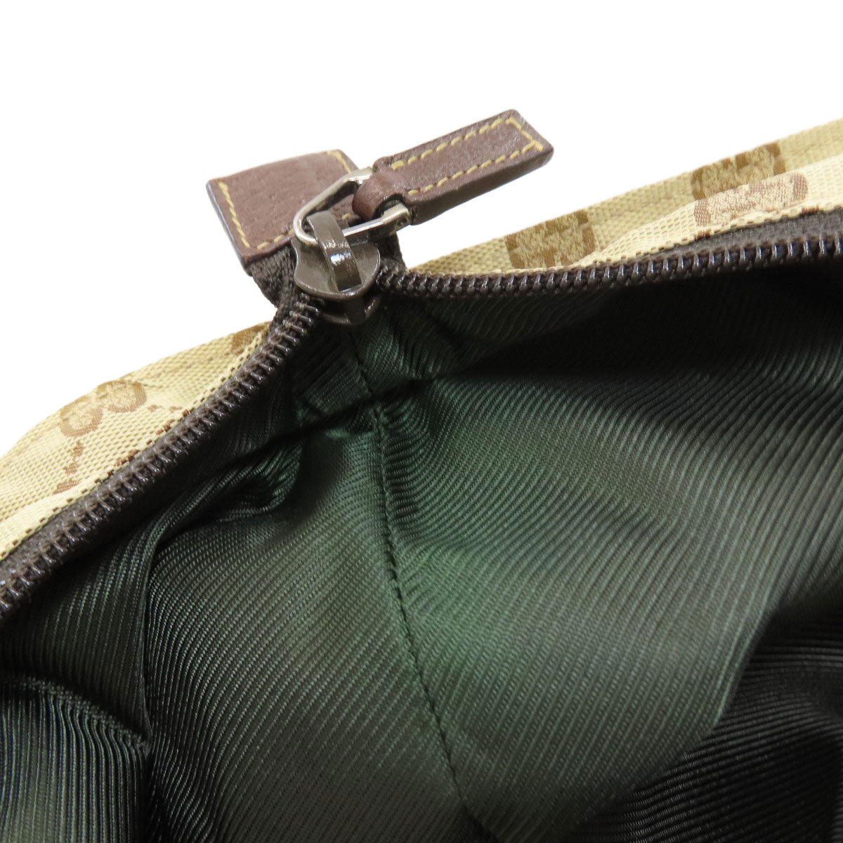 GUCCI 131233 GG pattern sherry line Tote Bag Canvas Ladies [Used]