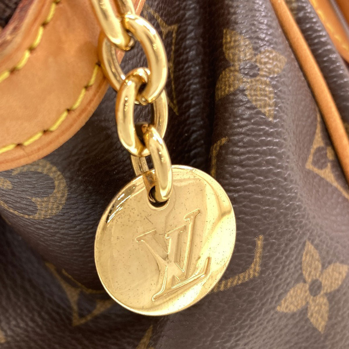 LOUIS VUITTON M40143 Tivoli PM Handbag Monogram canvas Ladies [Used]
