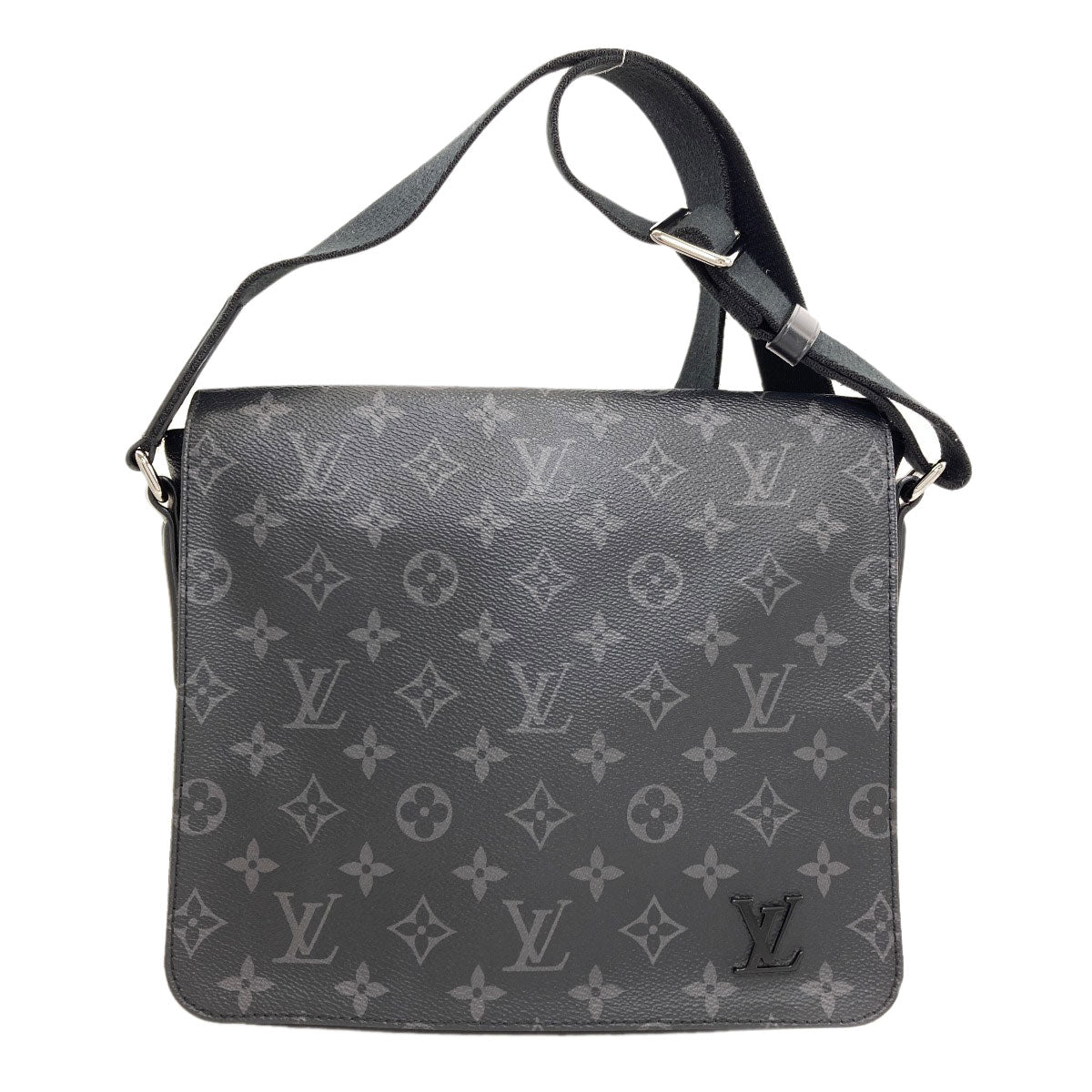 LOUIS VUITTON M45272 District PM Shoulder Bag Monogram Eclipse mens [Used]