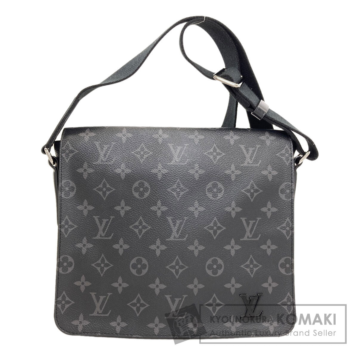 LOUIS VUITTON M45272 District PM Shoulder Bag Monogram Eclipse mens [Used]