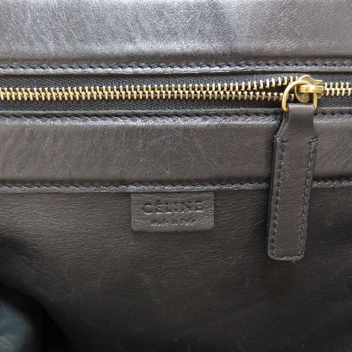CELINE Horizontalkava Tote Bag Leather Ladies [Used]