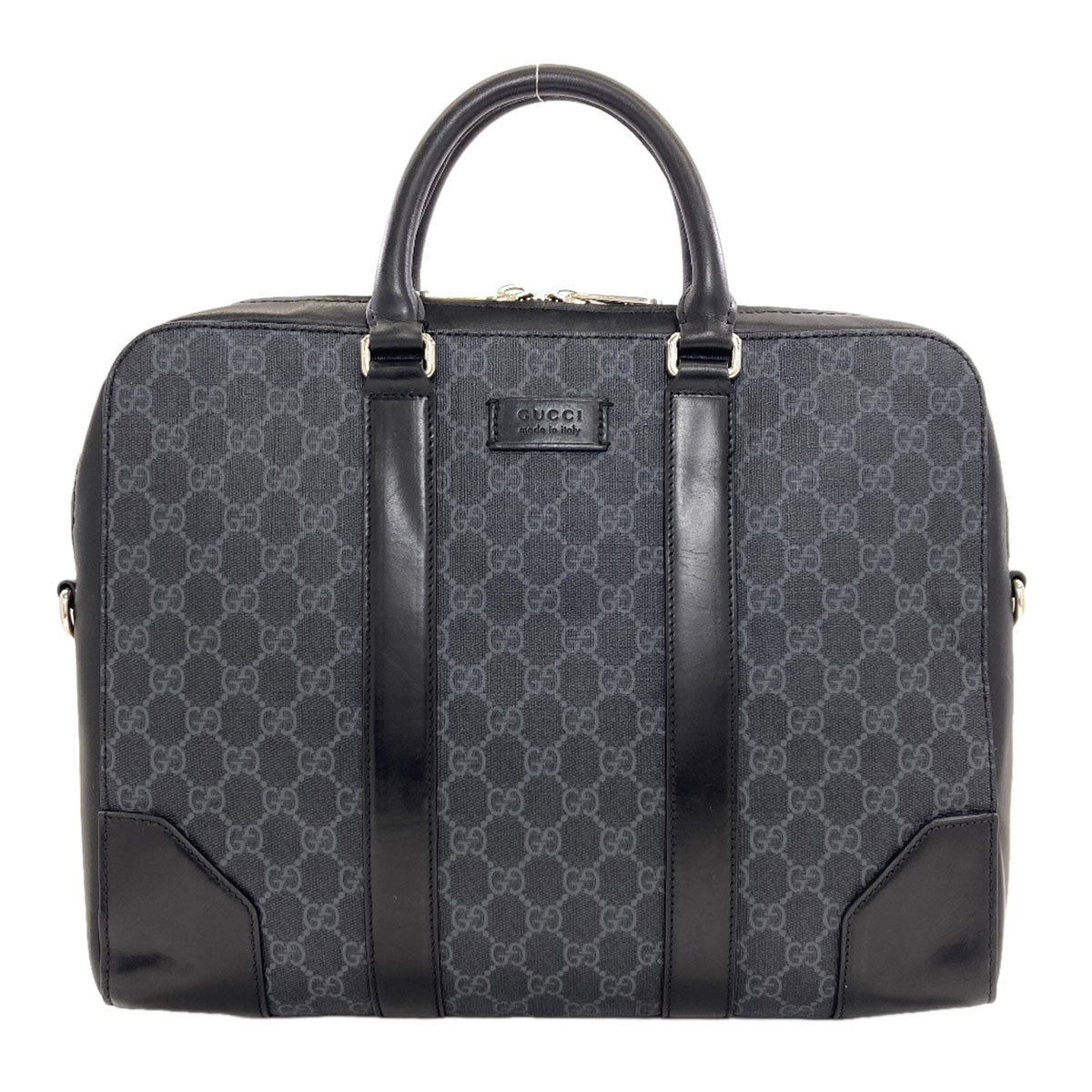 GUCCI 474135 GG Supreme Business bag PVC mens [Used]