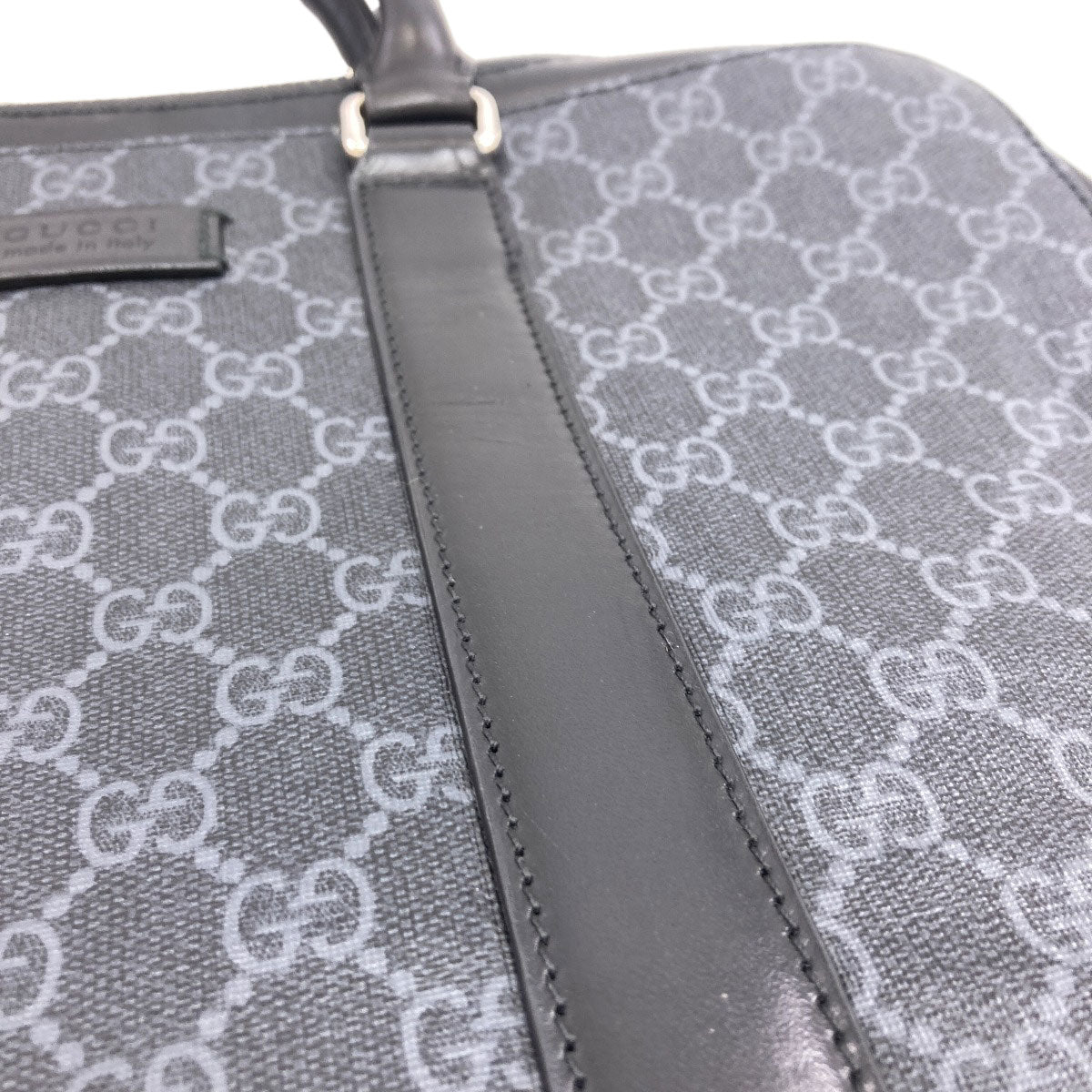 GUCCI 474135 GG Supreme Business bag PVC mens [Used]