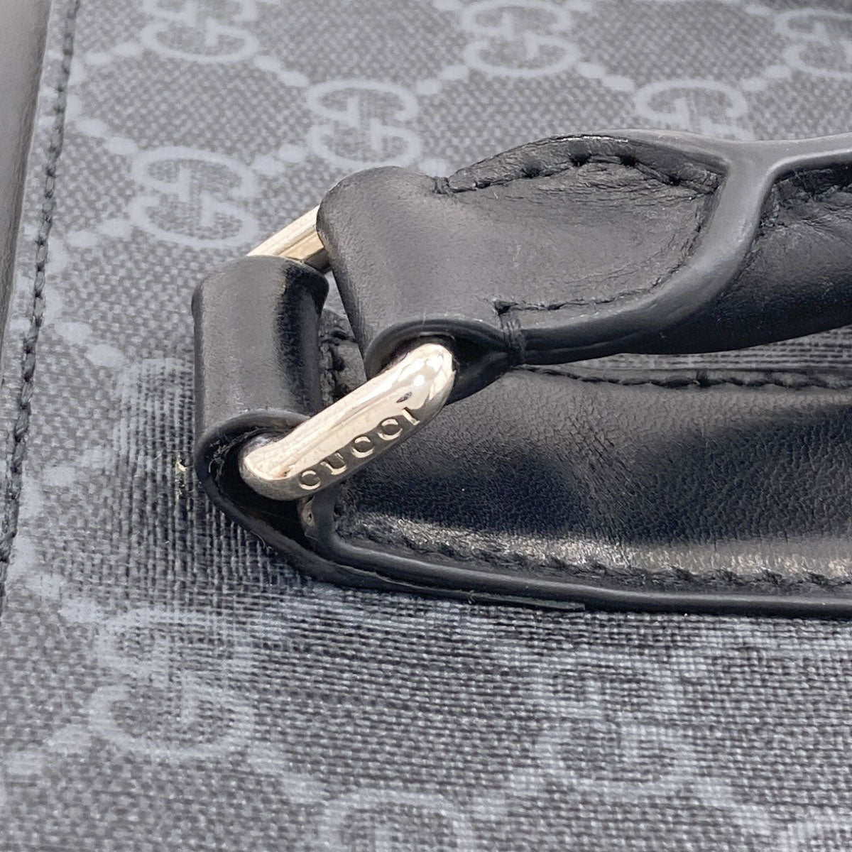 GUCCI 474135 GG Supreme Business bag PVC mens [Used]