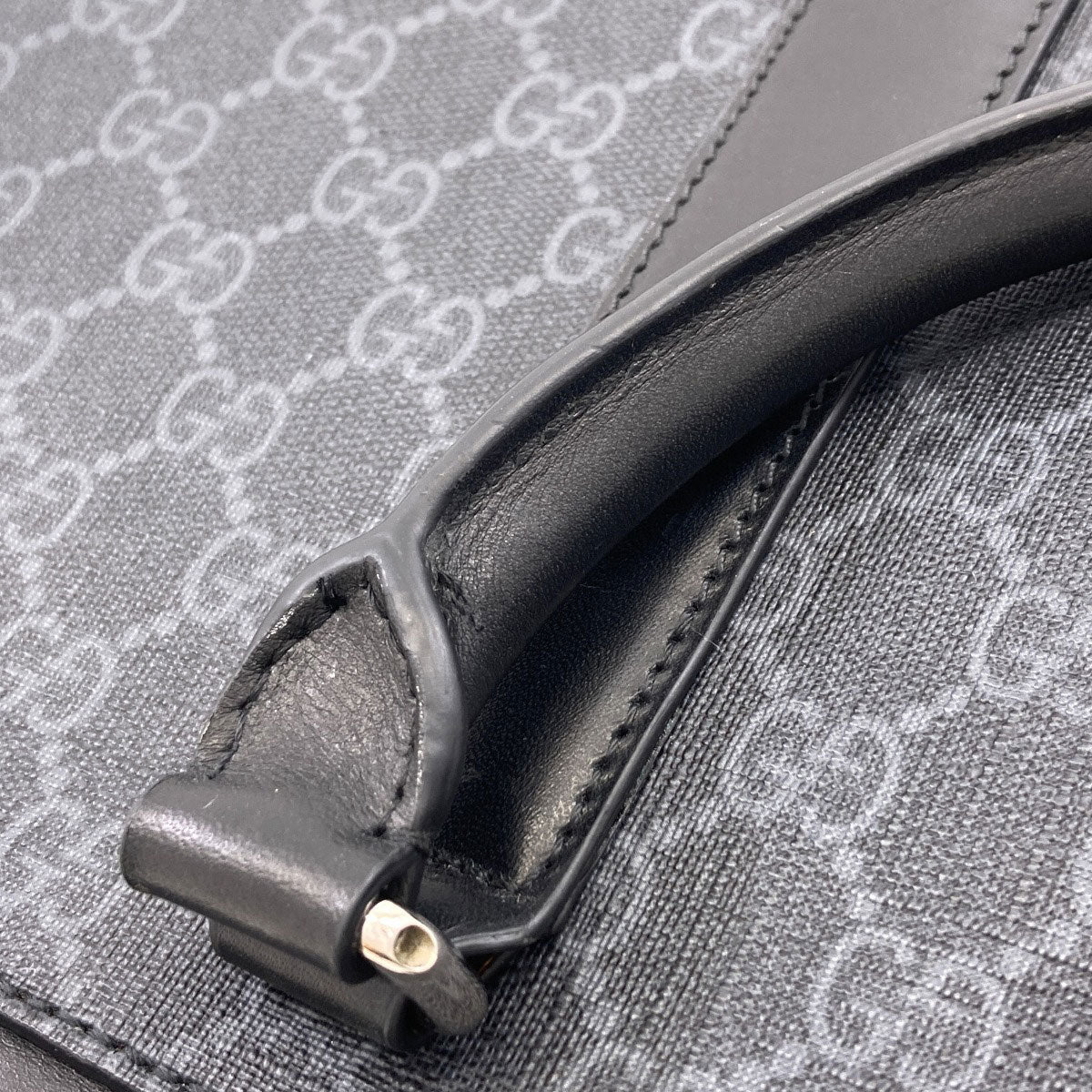 GUCCI 474135 GG Supreme Business bag PVC mens [Used]