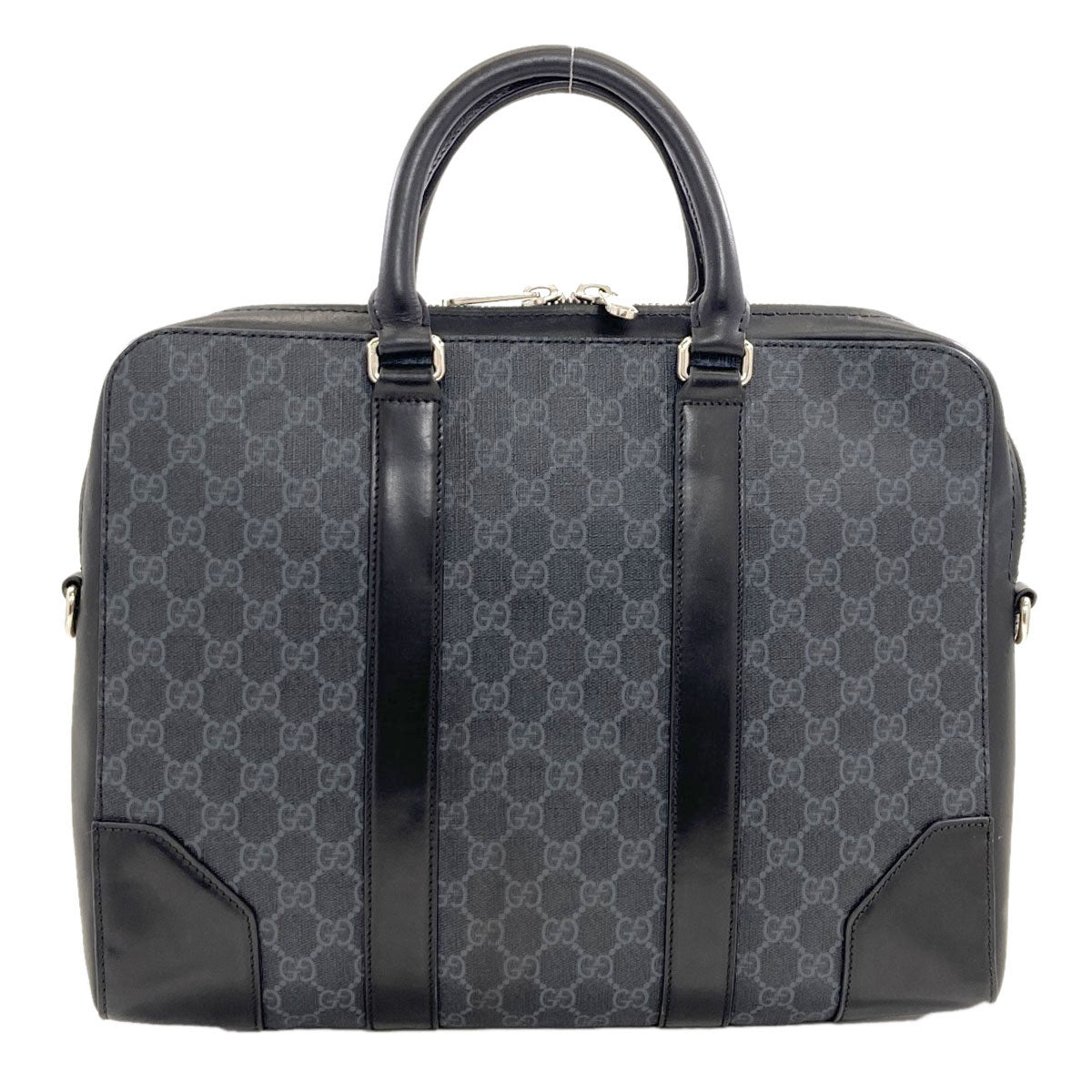 GUCCI 474135 GG Supreme Business bag PVC mens [Used]