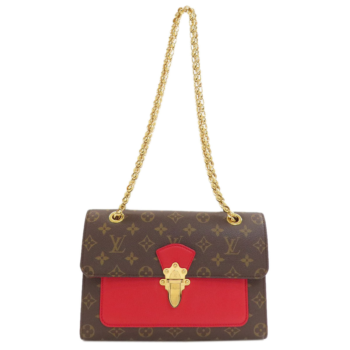 LOUIS VUITTON M41731 Victoire Shoulder Bag Monogram canvas Ladies [Used]
