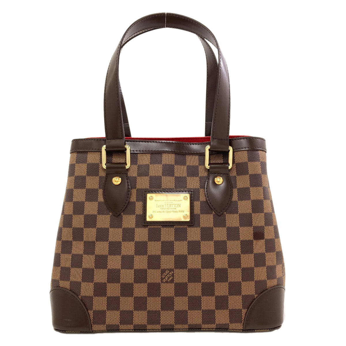 LOUIS VUITTON N51205 Hampstead PM Tote Bag Damier canvas Ladies [Used]