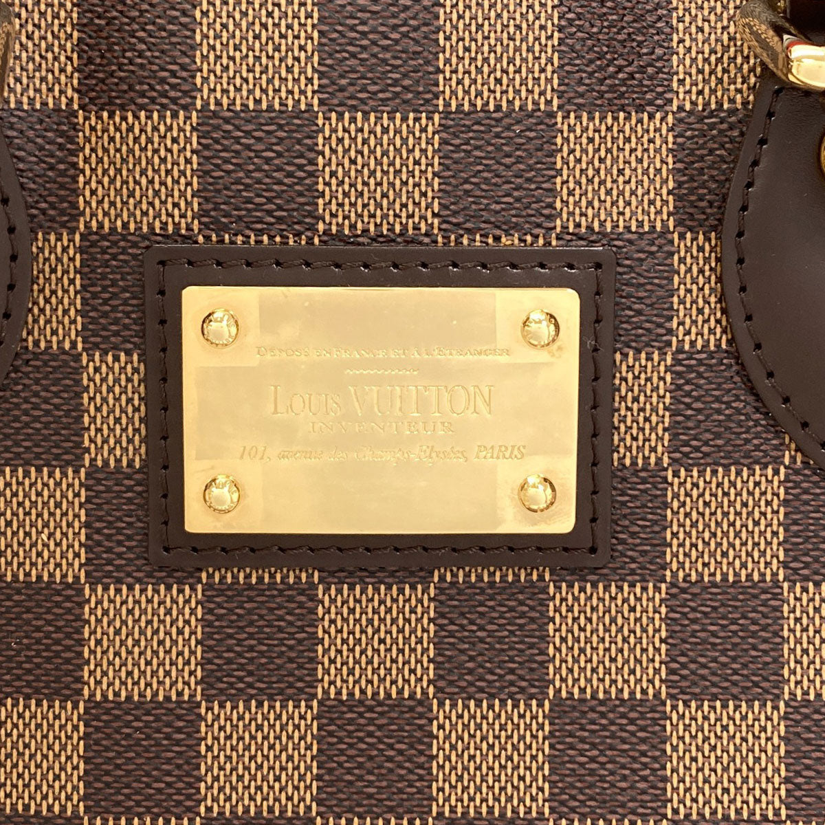 LOUIS VUITTON N51205 Hampstead PM Tote Bag Damier canvas Ladies [Used]
