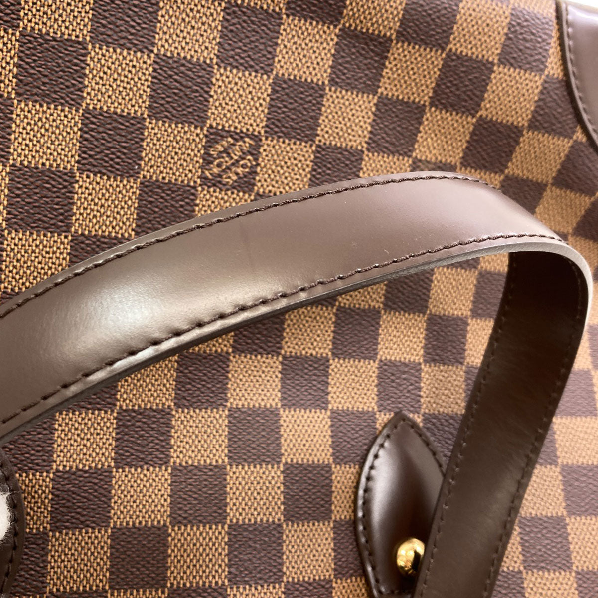 LOUIS VUITTON N51205 Hampstead PM Tote Bag Damier canvas Ladies [Used]
