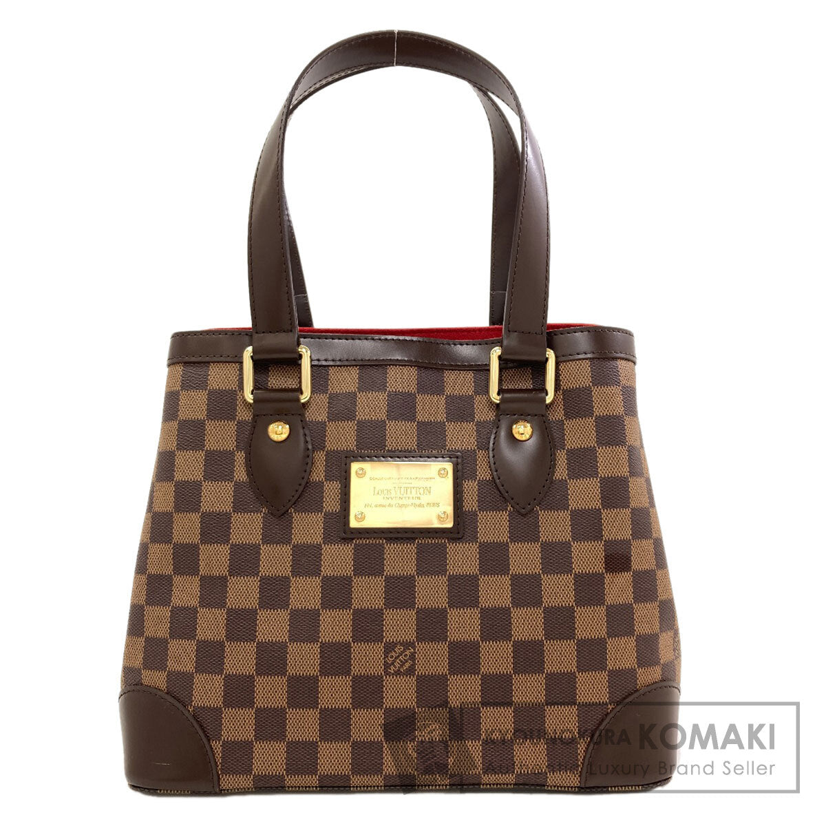 LOUIS VUITTON N51205 Hampstead PM Tote Bag Damier canvas Ladies [Used]