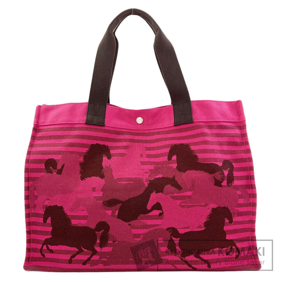 HERMES Chevault Tote Bag Canvas Ladies [Used]