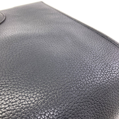 HERMES Cabas40 SilverHardware Tote Bag Calf Ladies [Used]