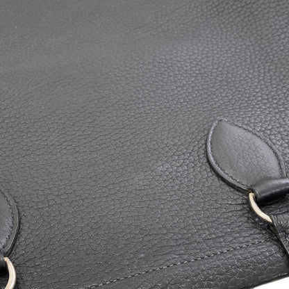 HERMES Cabas40 SilverHardware Tote Bag Calf Ladies [Used]