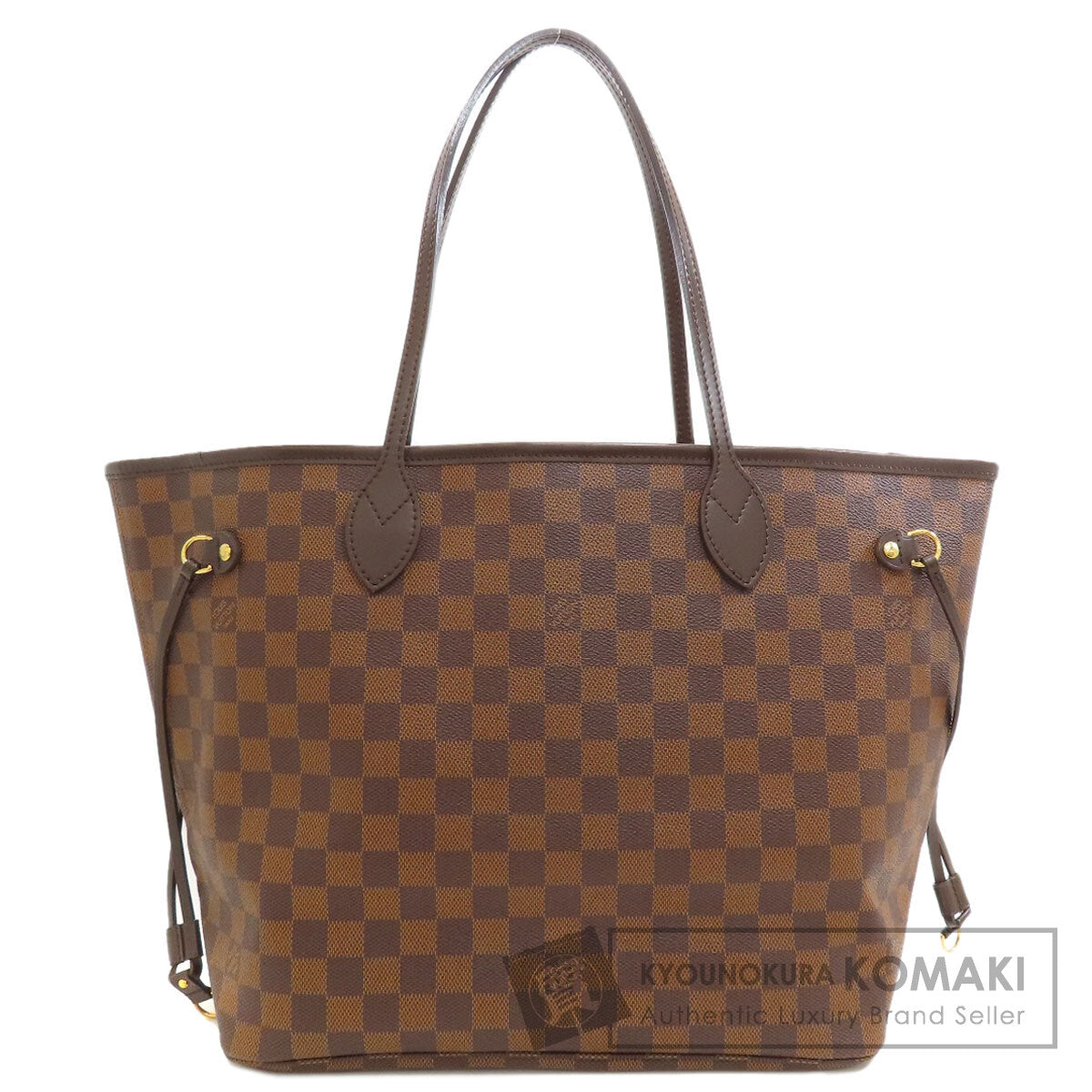 LOUIS VUITTON N51105 Neverfull MM Tote Bag Damier canvas Ladies [Used]