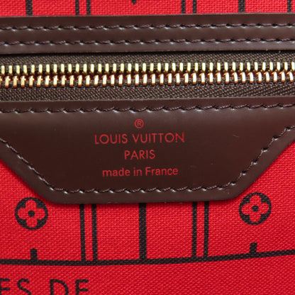 LOUIS VUITTON N51105 Neverfull MM Tote Bag Damier canvas Ladies [Used]