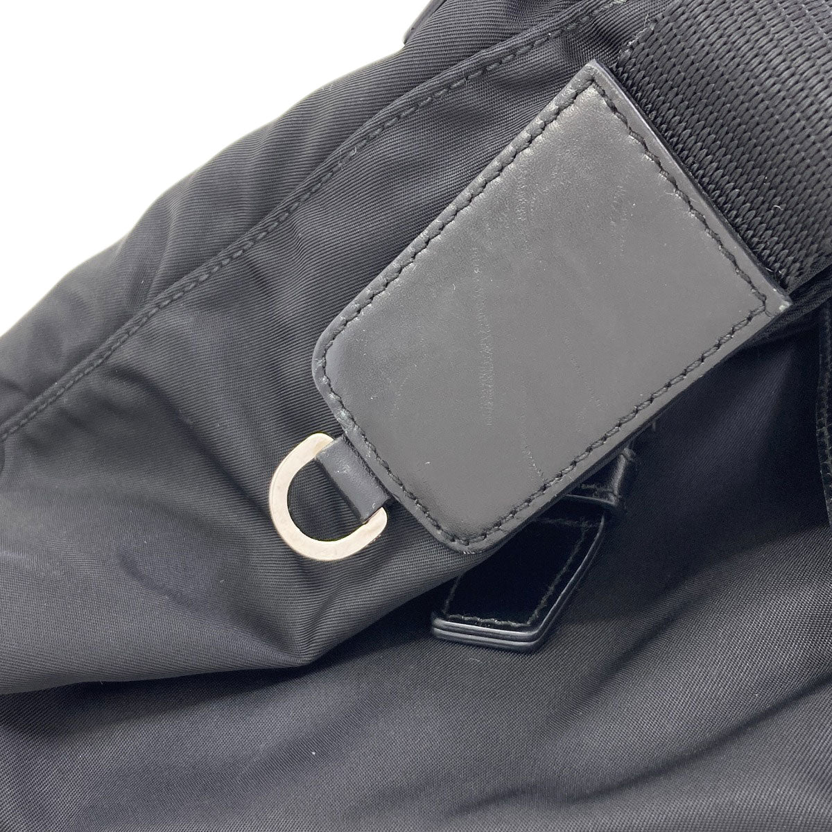 PRADA Triangle logo Shoulder Bag Nylon Ladies [Used]
