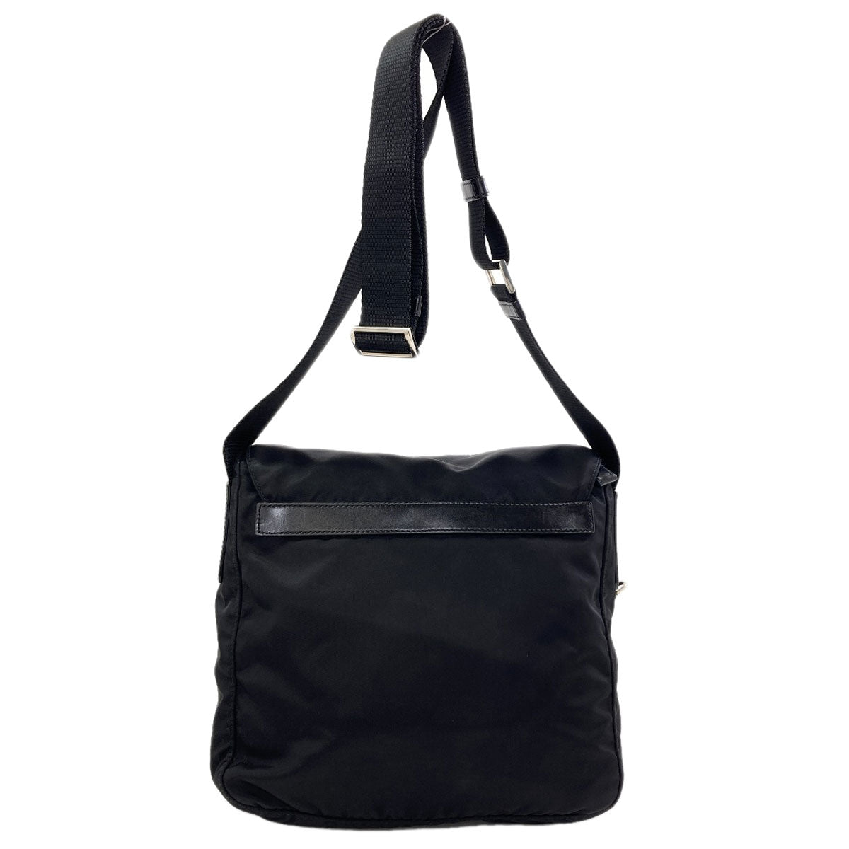PRADA Triangle logo Shoulder Bag Nylon Ladies [Used]