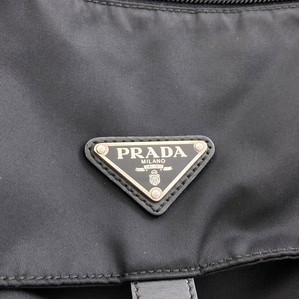 PRADA Triangle logo Shoulder Bag Nylon Ladies [Used]