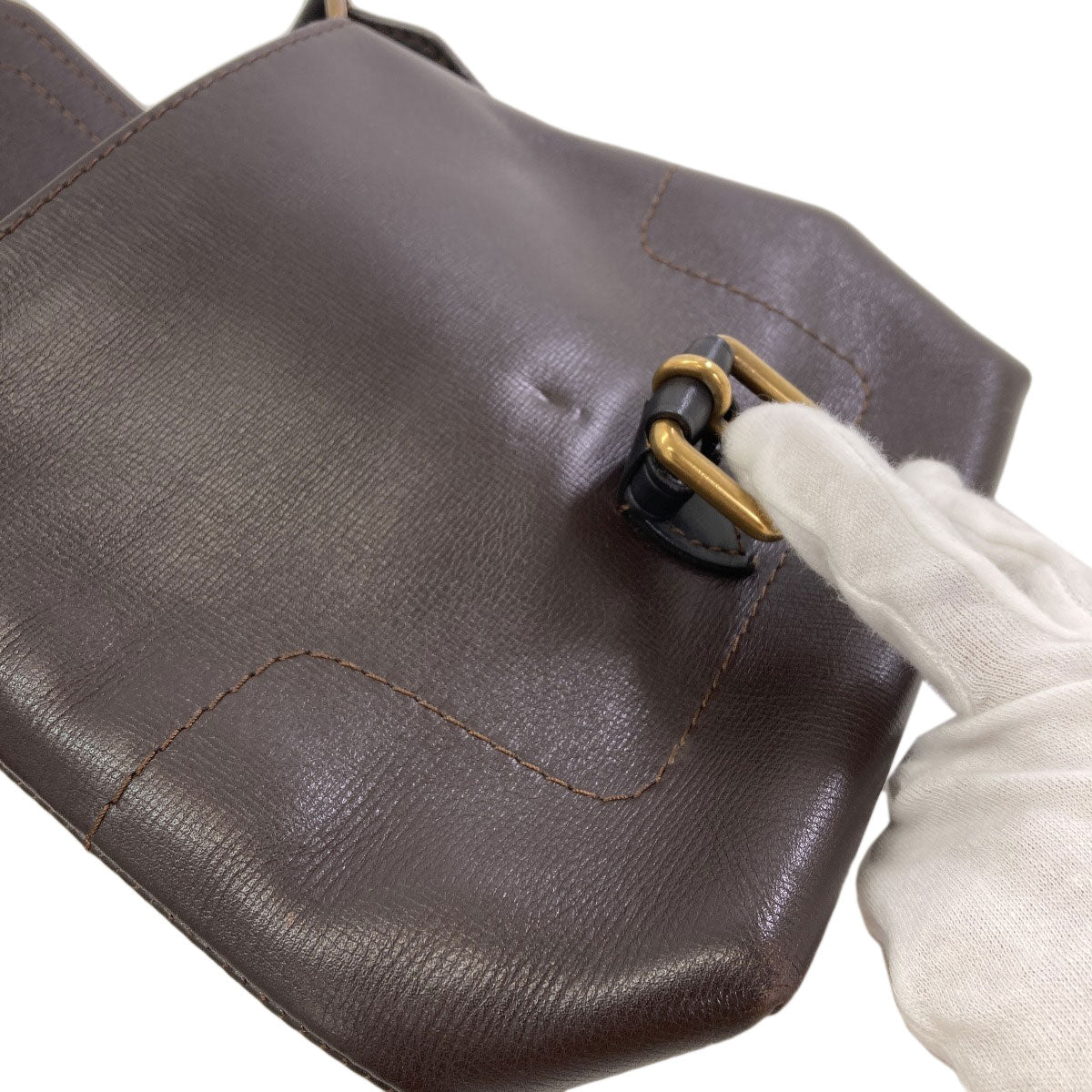 LOUIS VUITTON M92995 Utah series Yuma Shoulder Bag Utah leather mens [Used]