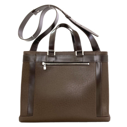 LOUIS VUITTON M31028 Casbeck PM Tote Bag Taiga Ladies [Used]
