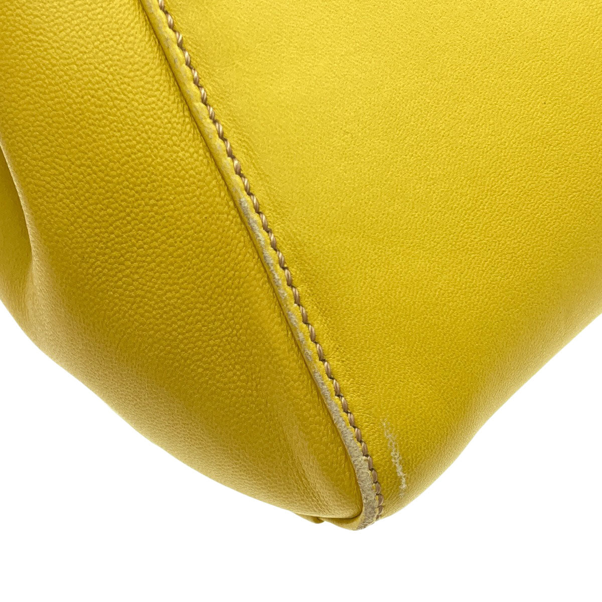 FENDI Peek-a-boo mini Handbag Calf Ladies [Used]