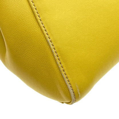 FENDI Peek-a-boo mini Handbag Calf Ladies [Used]