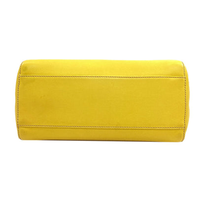FENDI Peek-a-boo mini Handbag Calf Ladies [Used]